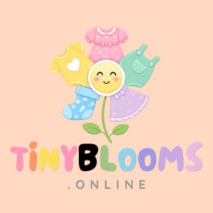 tinyblooms.online kids clothing logo